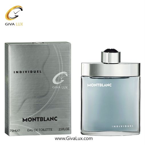  ادو تویلت مردانه مونت بلانش اورجینال مدل Mont Blanc Individuel | ایندیویجوال حجم   75 میل